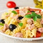 Italian pasta salad with tuna, from Fun Cheap or Free