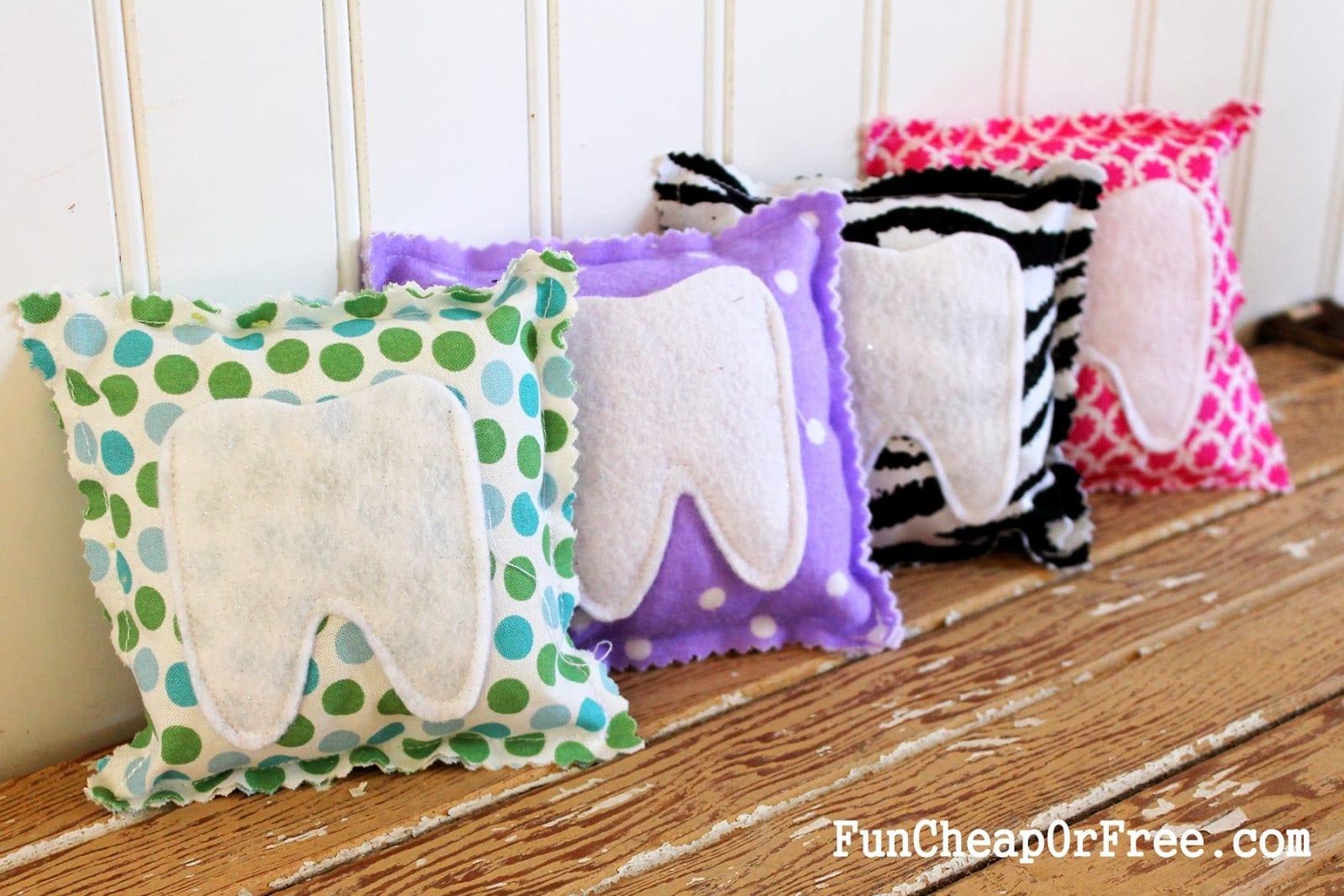 Super easy tooth fairy pillow tutorial