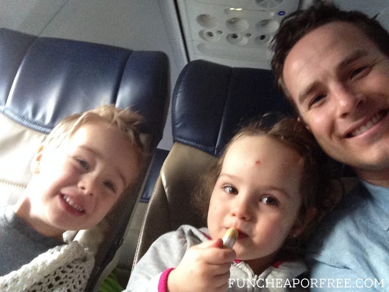 Tips and tricks for flying with kids