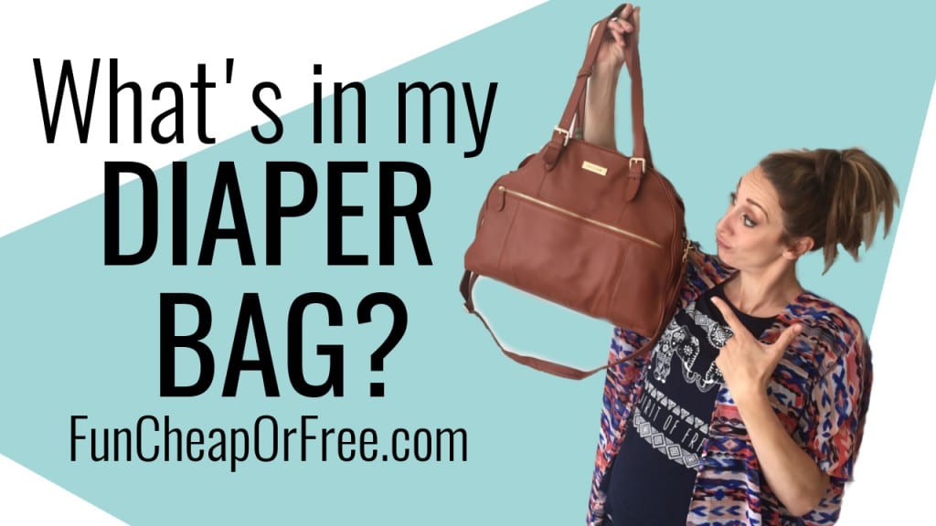 What's in my bag? Keeping an organized diaper bag is tough... I can help! I am sharing what I carry with me all.the.time (and how I keep everything neat & tidy!). www.FunCheapOrFree.com