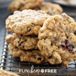 oatmeal cookies on a rack, from Fun Cheap or Free