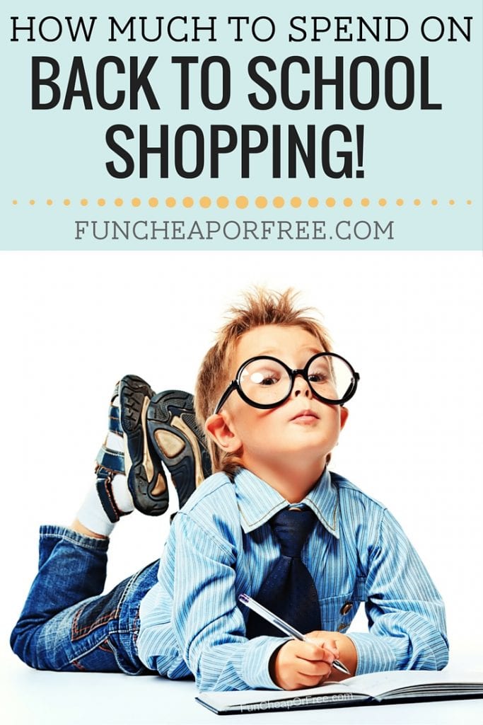 How much to spend on back-to-school shopping, and how to afford it! From FunCheapOrFree.com