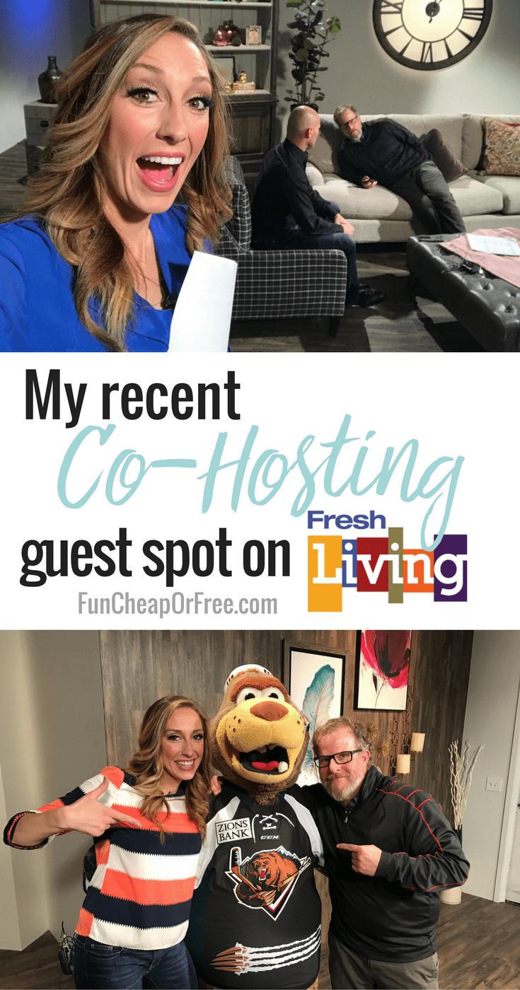 My recent co-hosting guest spot on Fresh Living, from Fun Cheap or Free