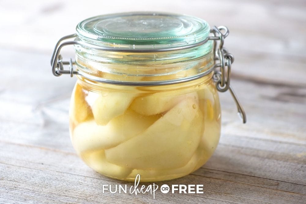 preserved pears, from Fun Cheap or Free