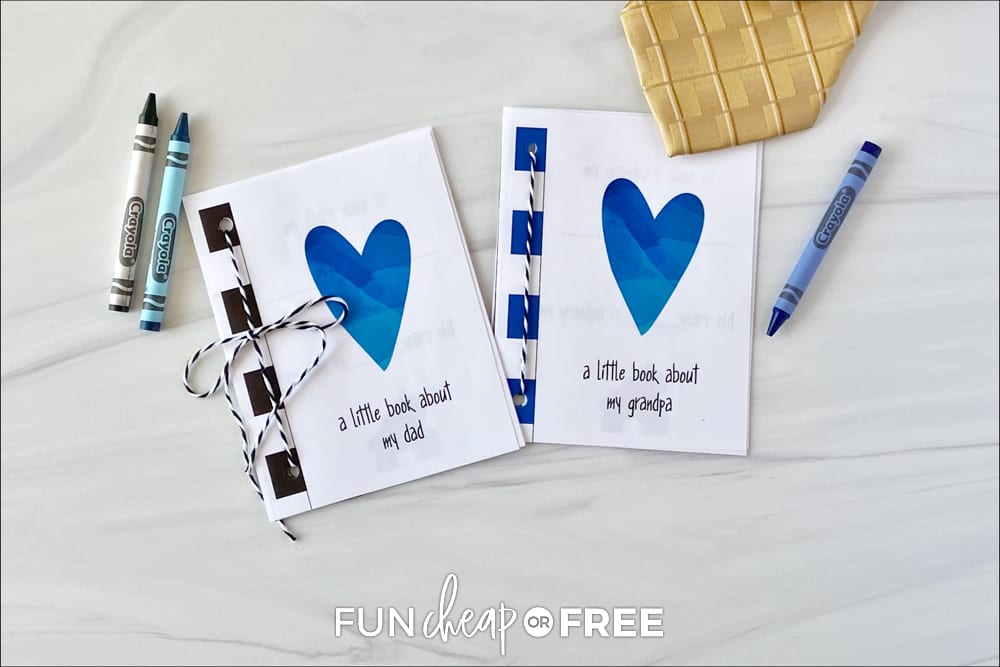 Father's Day Printable Gift Idea Interview Book