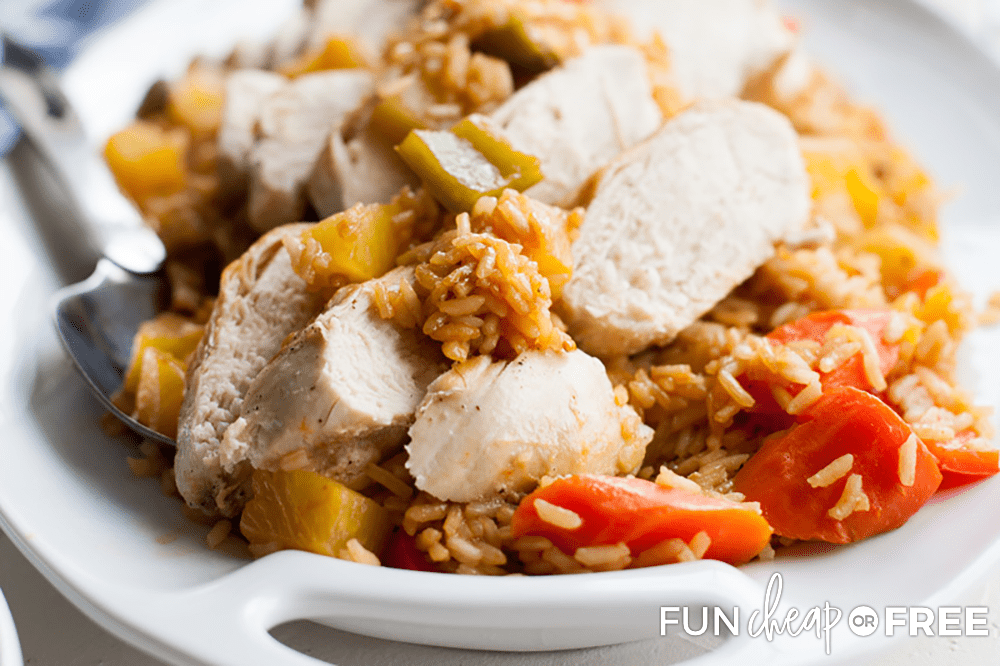 Hawaiian Chicken and Rice Recipe - Fun Cheap or Free