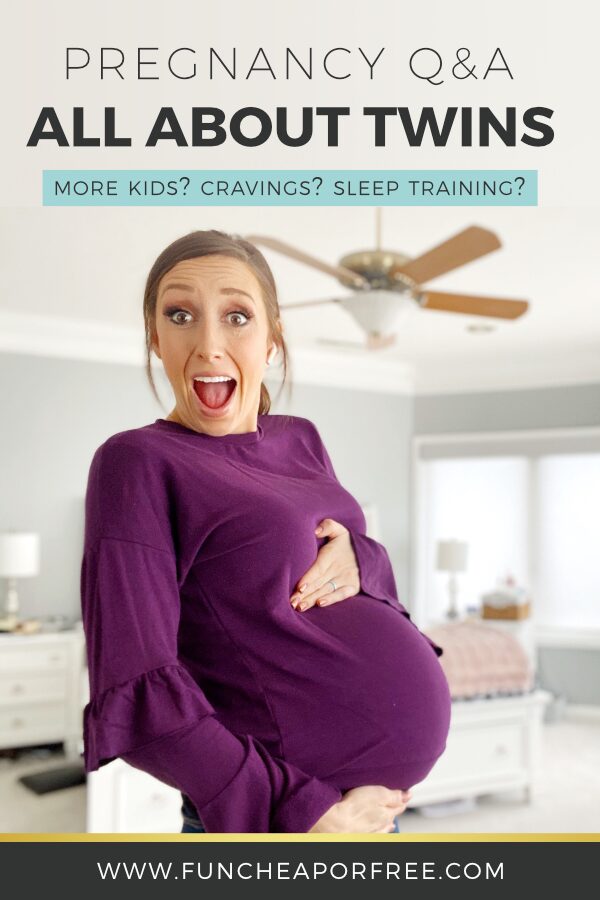 Come learn everything about this twin pregnancy during a fun Q&A from Fun Cheap or Free