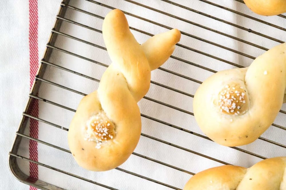 Plated Cravings' Easter bunny breadsticks, from Fun Cheap or Free