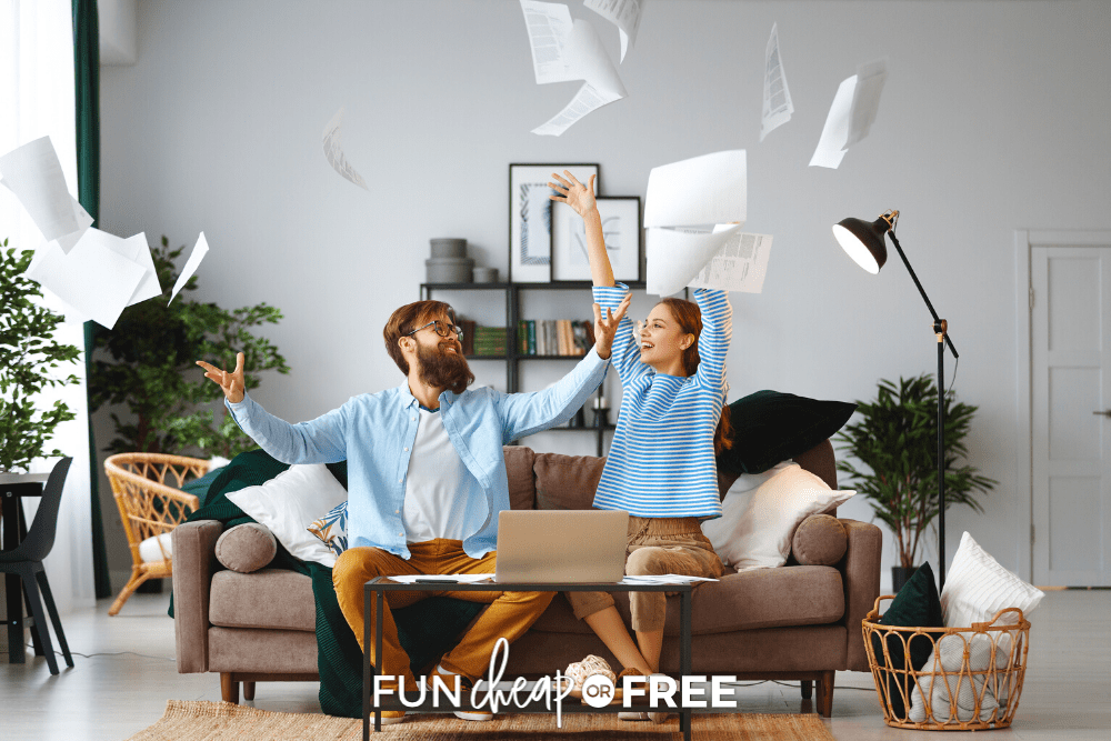 couple experiencing financial freedom,  from Fun Cheap or Free