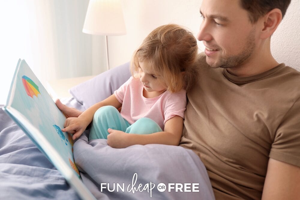 Let your kids choose what to do during Tuck In TIme! Quality time with kids ideas from Fun Cheap or Free