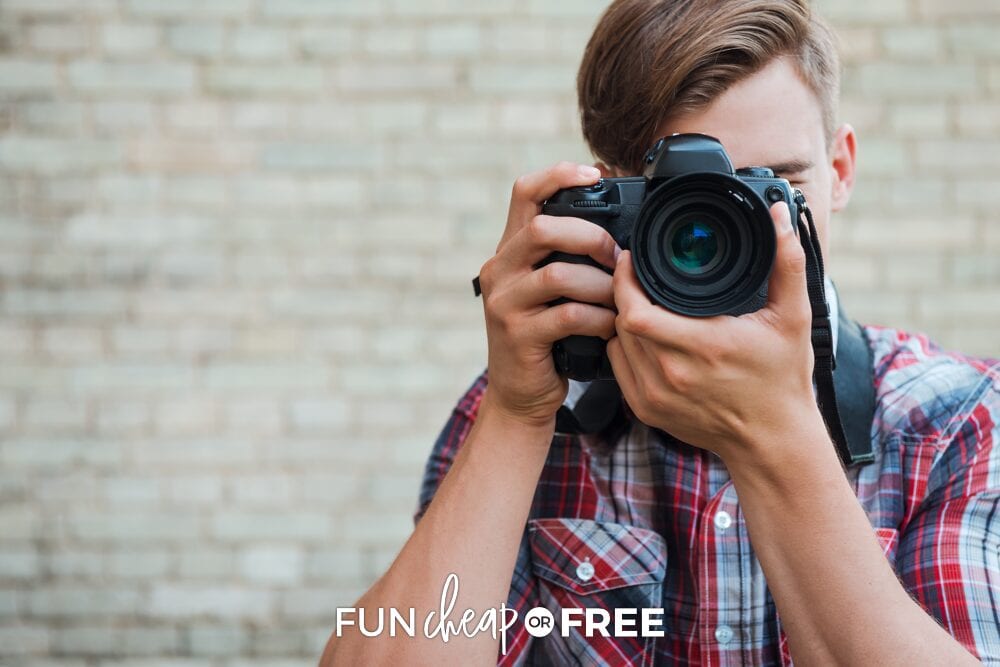Teach your teens the art of photography so they can take family pictures - Ideas from Fun Cheap or Free