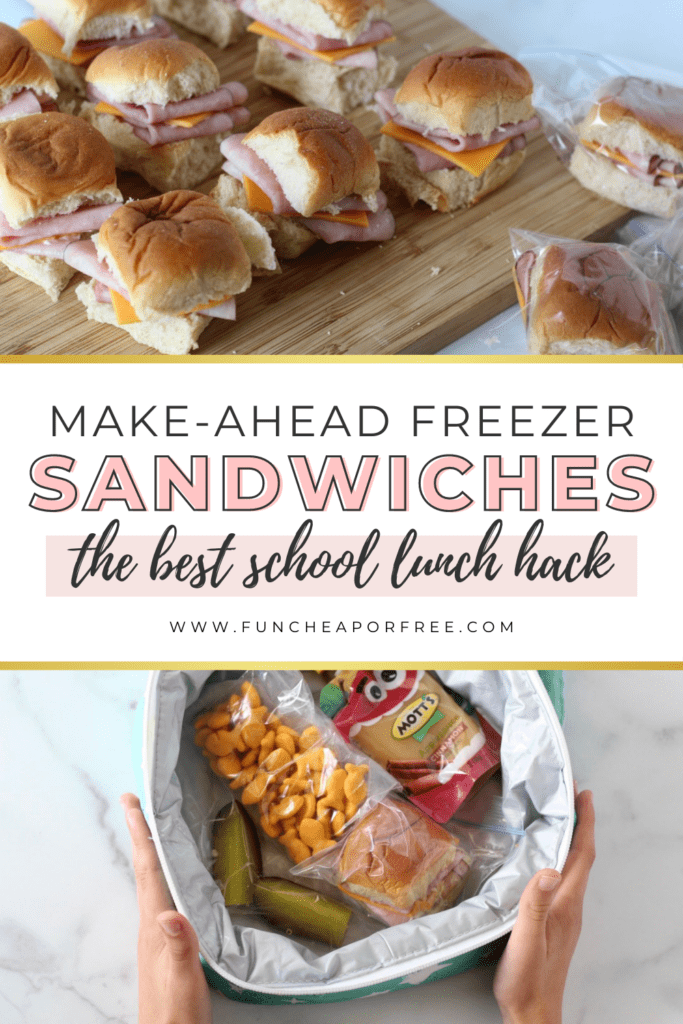 School lunch foods in a pack, from Fun Cheap or Free