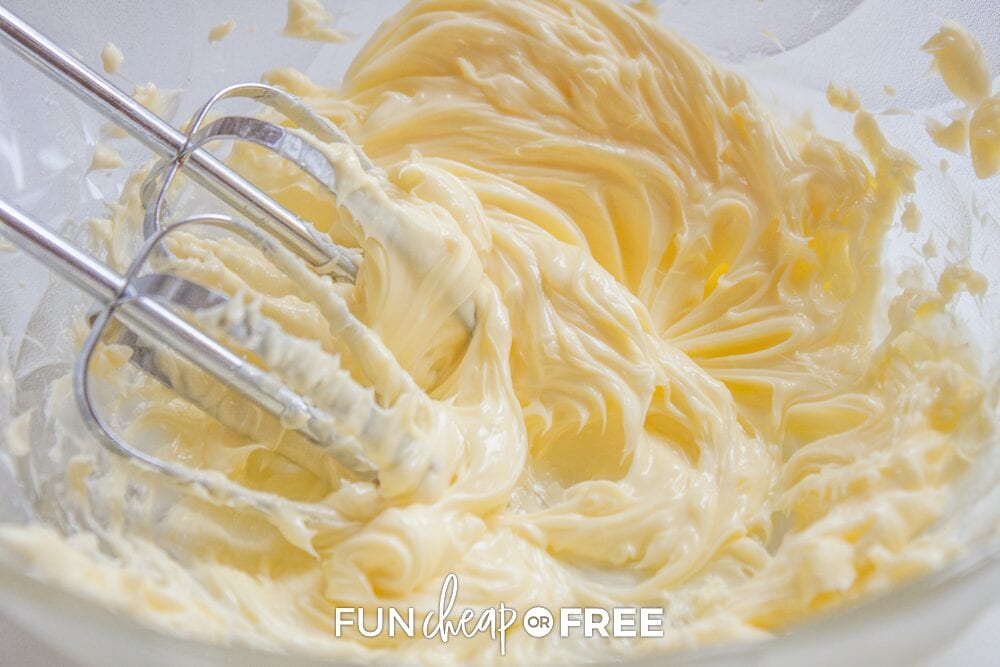 Whipped butter in a bowl, from Fun Cheap or Free
