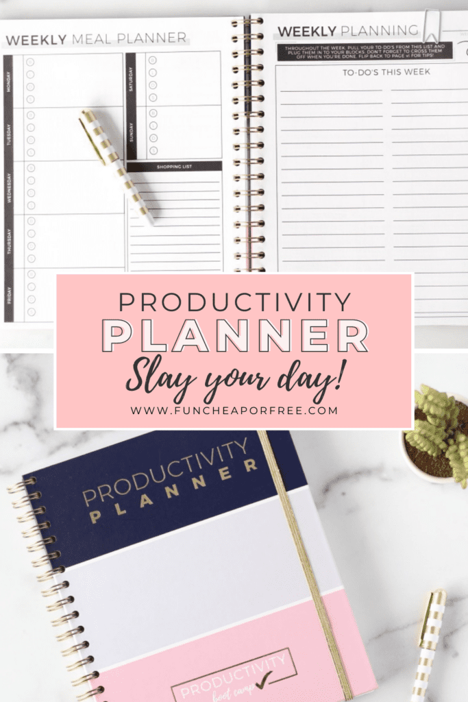 Jordan Page's Productivity Planner is HERE! Fun Cheap or Free