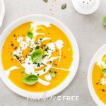 bowl of sweet potato soup, from Fun Cheap or Free