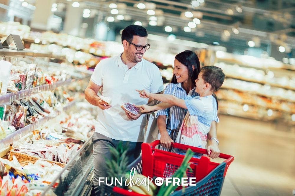grocery shopping with credit card rewards points, from Fun Cheap or Free