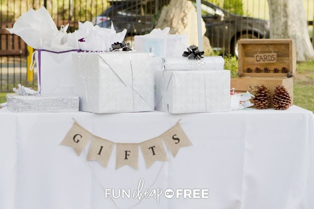 gifts from wedding registry, from Fun Cheap or Free