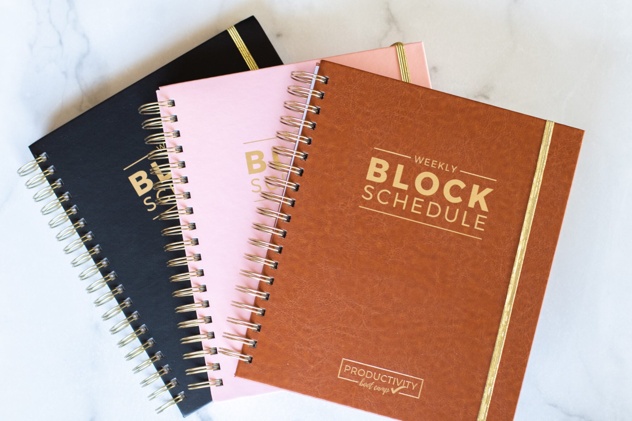 Block Schedule™ Planner | Leather Cover (weekly version) is HERE!
