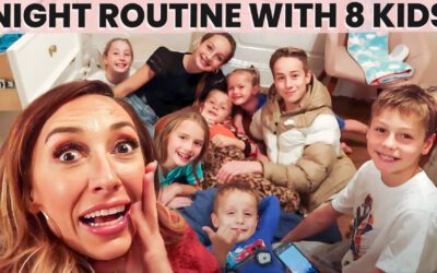 New YouTube Video: Updated Nighttime Routine with 8 Kids